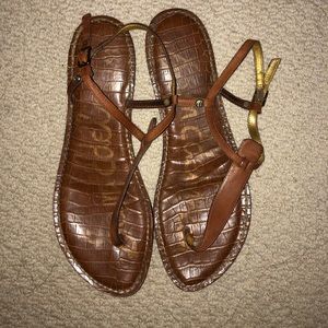Sam Edelman Gigi sandals cognac tan 10